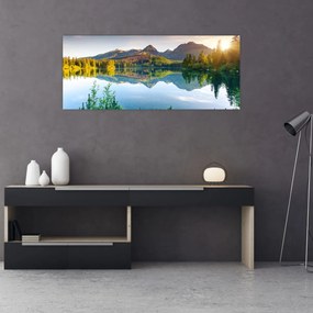 Obraz - Jazero (120x50 cm)