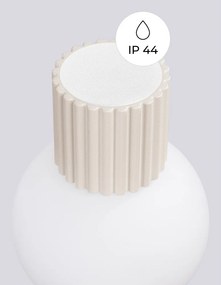 Krémové nástenné svietidlo ø 12 cm Orbital – Sollux