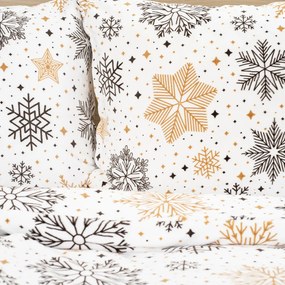 4Home Obliečky mikroflanel Golden Frost, 160 x 200 cm, 70 x 80 cm
