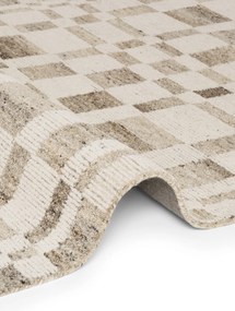 Vikosa, Kusový koberec Vikosa Boho 106277 Natural Cream Brown, 200x300, hnedá, obývacia izba