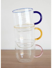 Sklenené hrnčeky v súprave 4 ks Kiosk – Hübsch