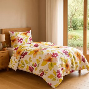 Jahu Bavlněné saténové povlečení DELUXE Margot 140x200, 70x90 cm