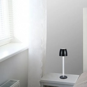 LED stmievateľná nabíjacia stolná lampa LED/3W/5V 3000K čierna