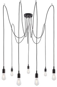 Paulmann 50390 - Luster na lanku NEORDIC 7xE27/20W/230V pavúk
