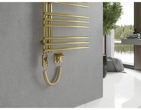 Mexen Neptun, elektrické vykurovacie teleso 900 x 500 mm, 300 W, zlatá lesklá, W101-0900-500-2300-50