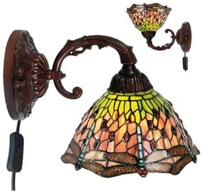 Nástenné svietidlo otočná lampa s vypínačom MULTICOLOUR Ø25