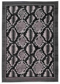 Kusový koberec PP Kirel čierny 180x250cm