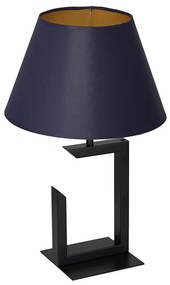 Luminex Stolná lampa 1xE27/60W/230V 45 cm modrá/zlatá LU3399