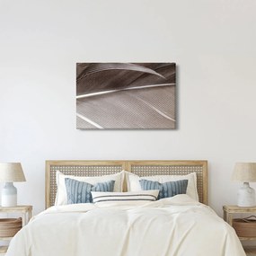 Abstraktný obraz vlákien (90x60 cm)