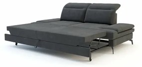 Rozkladacia pohovka pre 3 osoby FIJI grafitová