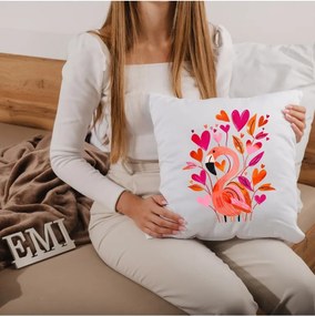 Dekoratívny vankúš Flamingo 40x40 cm EMI