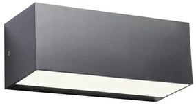 Redo 90154 - LED Vonkajšie nástenné svietidlo LAMPRIS 1xLED/12W/230V IP65