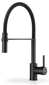 Pyramis 90939901 - Batéria drezová SERINA s flexibilným ramienkom, čierna matná 90939901