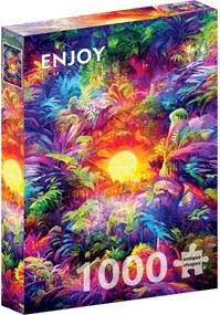 Enjoy Puzzle Dúhová džungľa 1000 dielikov
