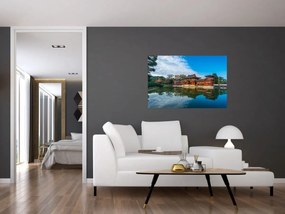 Obraz - Chrám Byodo-in, Japonsko (90x60 cm)