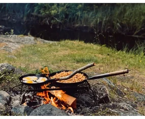 Panvica Jägarstekpanna S4 28cm, skladacia s rukoväťou