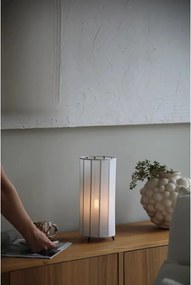 Čierno-biela stolová lampa s textilným tienidlom (výška 31,5 cm) Hikari – Markslöjd
