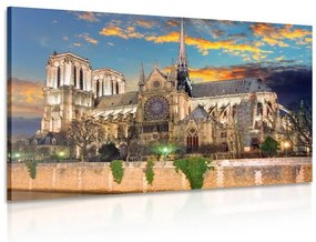 Obraz katedrála Notre Dame Varianta: 120x80