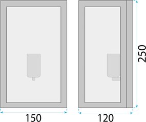 Toolight Toolight, nástenné svietidlo APP1304-1W, čierna, OSW-05184