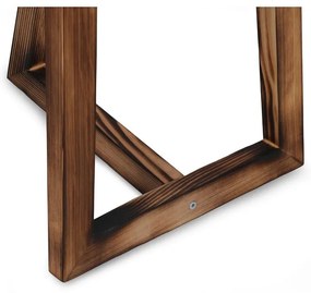 Čierna/hnedá stojacia lampa s textilným tienidlom (výška 149 cm) Maçka – Opviq lights