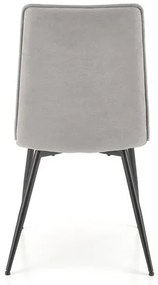 Jedalenská stolička K493 sivá