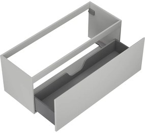 Mexen Orio, kúpeľňová skrinka 120 cm, 1 zásuvka, sivá matná, 91A10-12047-1-BF62