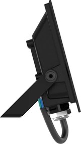 Mexen Luxpro LED reflektor, 20W, studená - 6500K, 1800 lm, čierna - L230-020-65-70