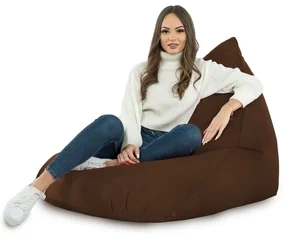 Sedací vak Bermudy Plyš Farba: Sivý