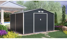 Záhradný domček G21 GAH 1085 - 340 x 319 cm, antracitový 63900694