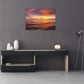 Obraz - Západ slnka (70x50 cm)