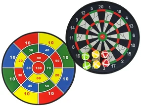 LEAN TOYS Terč na suchý zips Dart 36 cm