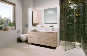 Závesné WC + sedátko MIO + tlačidlo DUAL + podomietkový modul + podložka