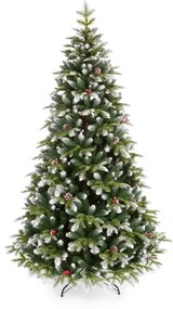 Umelý vianočný stromček 3D Jedľa Zasnežená 150cm