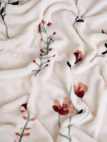 Obliečka na vankúš mikroplyš Exclusive 40 × 60 cm - Vlčie maky béžové