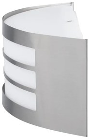 Vonkajšie nástenné svietidlo 1xE27/14W/230V IP44 matný chróm