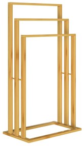 Bambusový stojan na uteráky RUBBY, 40x24x82cm, hnedá Casaria