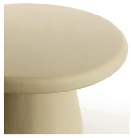 Béžový okrúhly konferenčný stolík ø 70 cm Kulona – Light &amp; Living