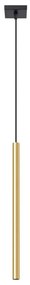Sollux SL.1195 - Luster na lanku PASTELO 1xG9/8W/230V zlatá