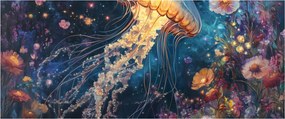 Obraz - Magická medúza (120x50 cm)