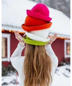 Klobúk do sauny z ovčej vlny Lahtiset, čierny
