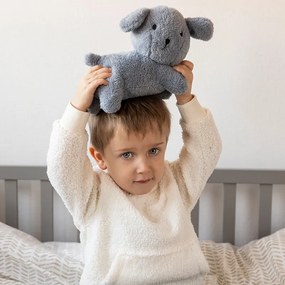 Psík Snuffie Fluffy Blue 25 cm