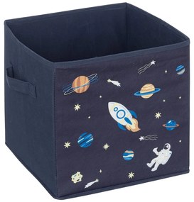 ATMOSPHERA Úložný box Rocket, sada 2ks, 29x29x29 cm, modrá