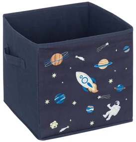 ATMOSPHERA Úložný box Rocket, sada 2ks, 29x29x29 cm, modrá