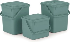 Rotho 2. akosť - S - Odpadkový kôš, na bio odpad, Kompostér BIO, matne zelený, 5l