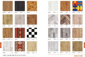 PVC podlaha MAXIMA EKO 611-01