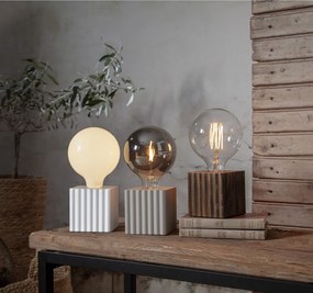 Teplá LED/filamentová žiarovka E27, 2 W Plain Smoke – Star Trading