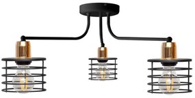 Prisadený luster EDISON 3xE27/15W/230V