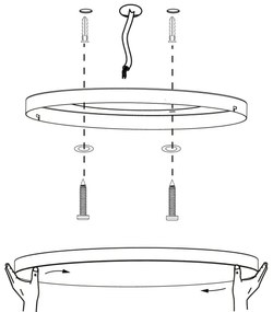 Eglo 900055 - LED RGBW Stmievateľné stropné svietidlo TURCONA-Z LED/22,4W/230V