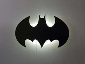 Nočná lampička batman - čierny, 31 cm