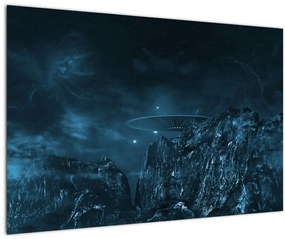 Obraz - Mimozemská misia (90x60 cm)